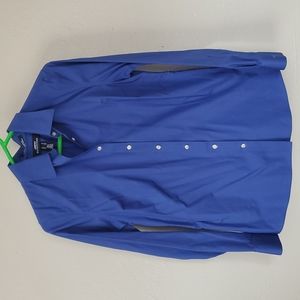 Land's End Long sleeve blue button down